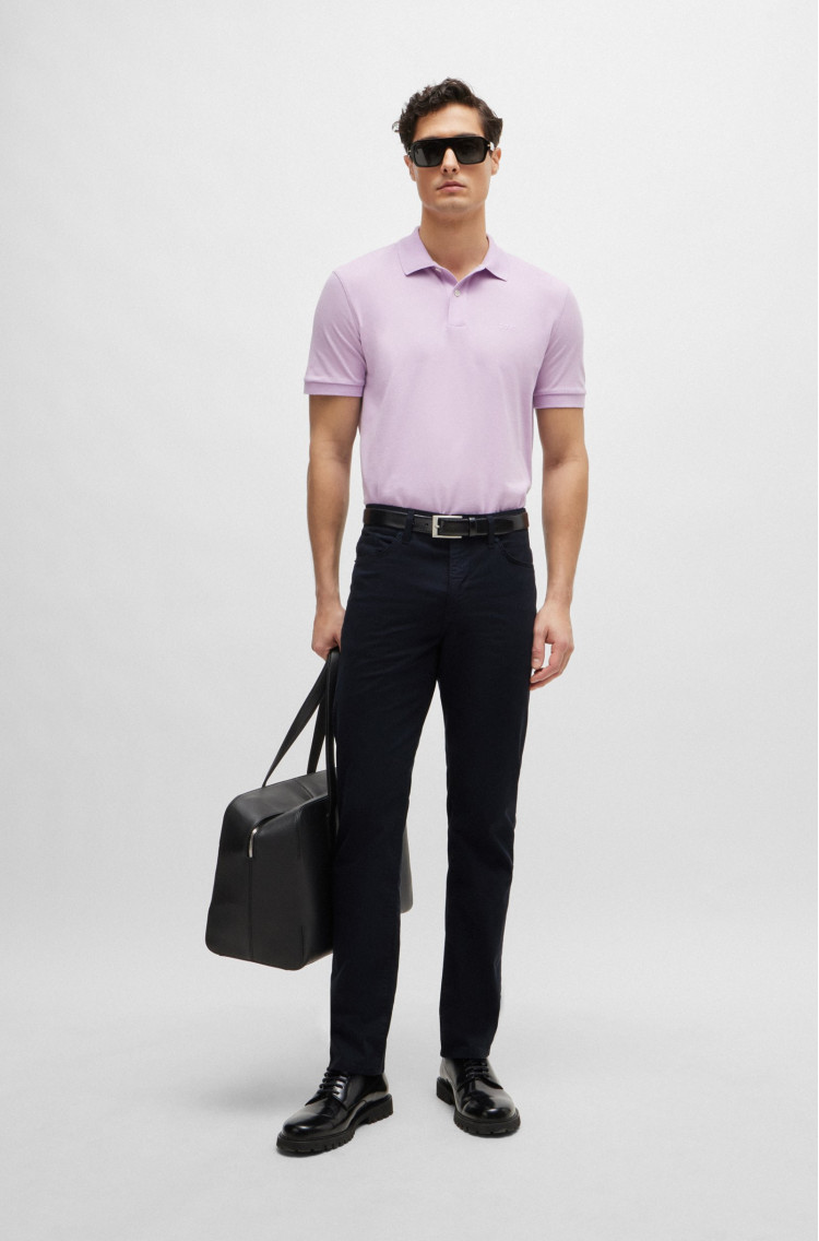 Брюки 5 карманов Slim Slim fit Средняя для мужчин (475129), цвет Синий - №2