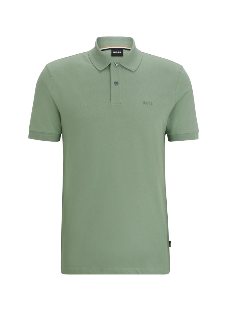 Поло Regular fit для мужчин (475133), цвет Оливковый - №1