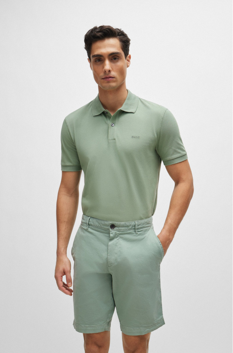 Поло Regular fit для мужчин (475133), цвет Оливковый - №2