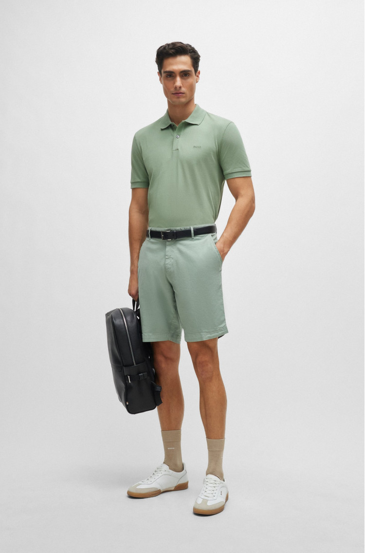 Поло Regular fit для мужчин (475133), цвет Оливковый - №3