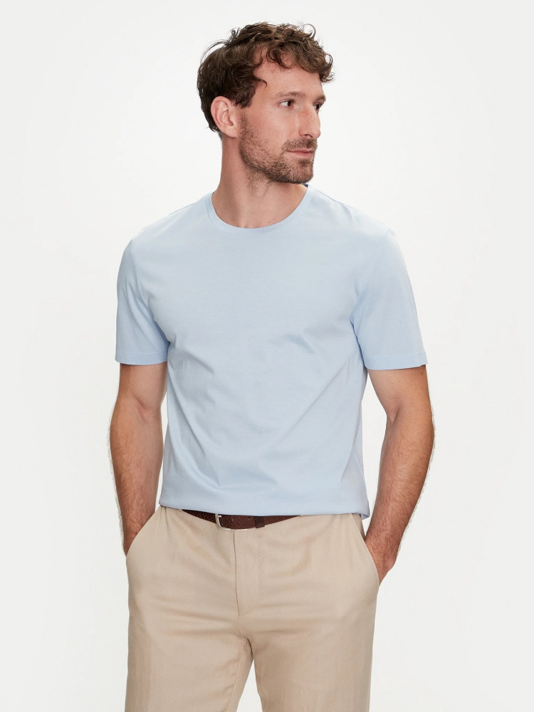 Футболка Slim fit для мужчин (475143), цвет Синий - №2