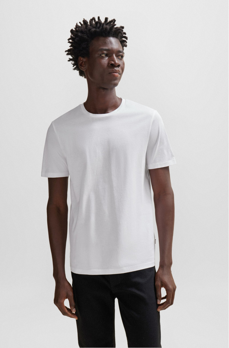 Футболка Slim fit для мужчин (475144), цвет Белый - №2