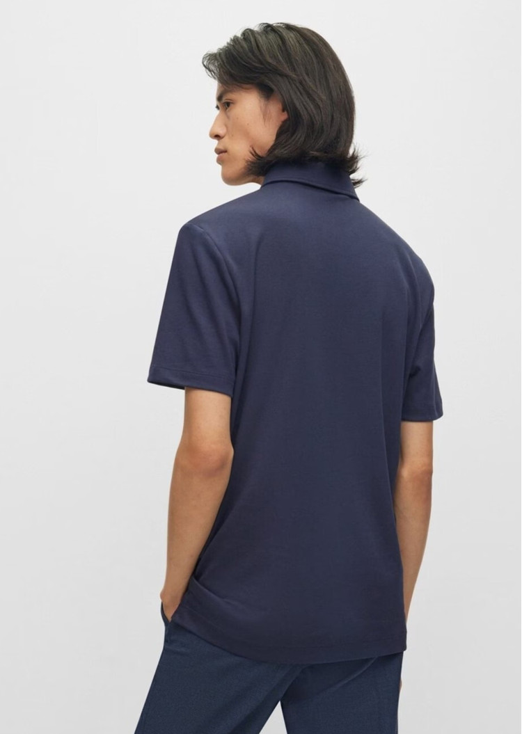 Поло Regular fit для чоловіків (475148), колір Синій - №4