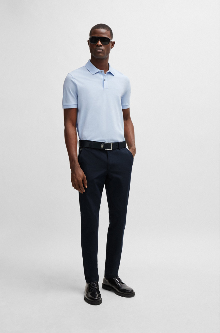 Брюки chinos Slim fit Средняя для мужчин (475154), цвет Синий - №2