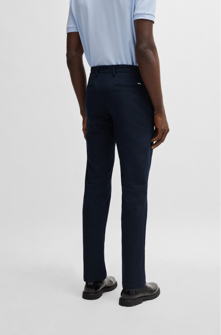 Брюки chinos Slim fit Средняя для мужчин (475154), цвет Синий - №4