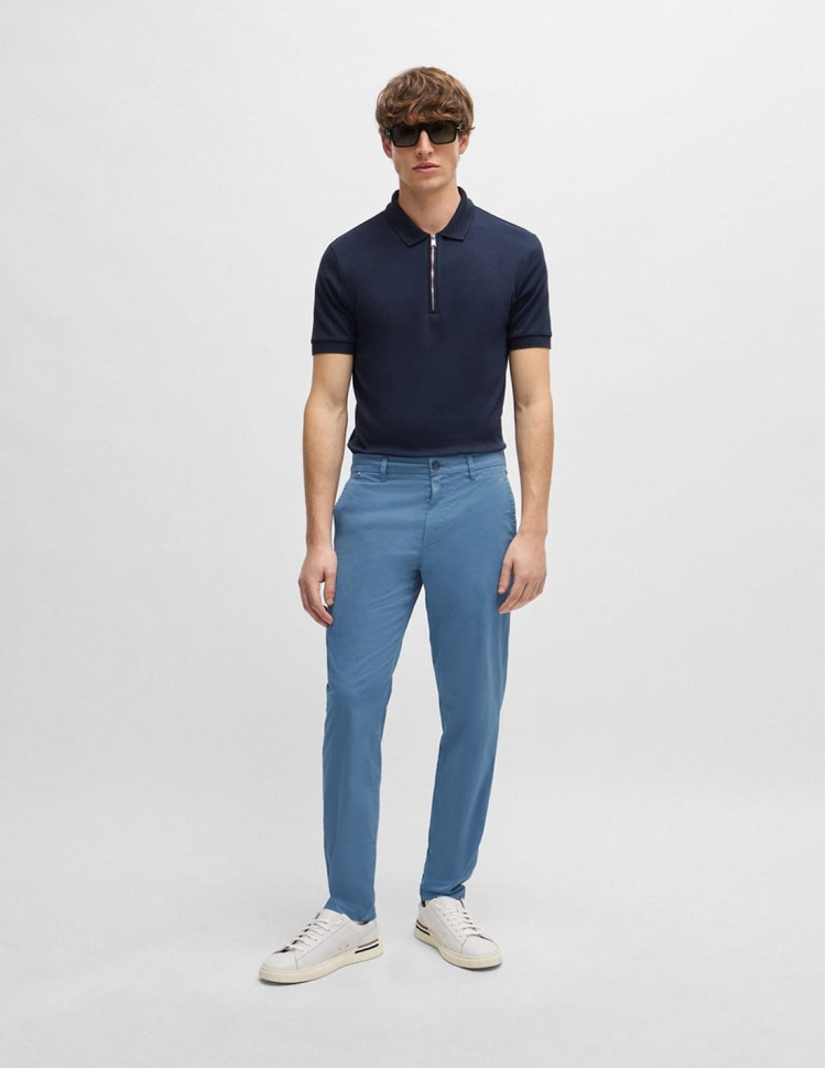Брюки повсякденні Slim fit Середня для чоловіків (475156), колір Синій - №3