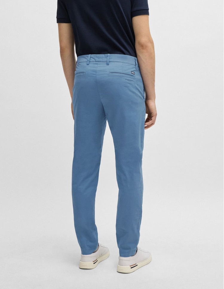 Брюки повсякденні Slim fit Середня для чоловіків (475156), колір Синій - №4