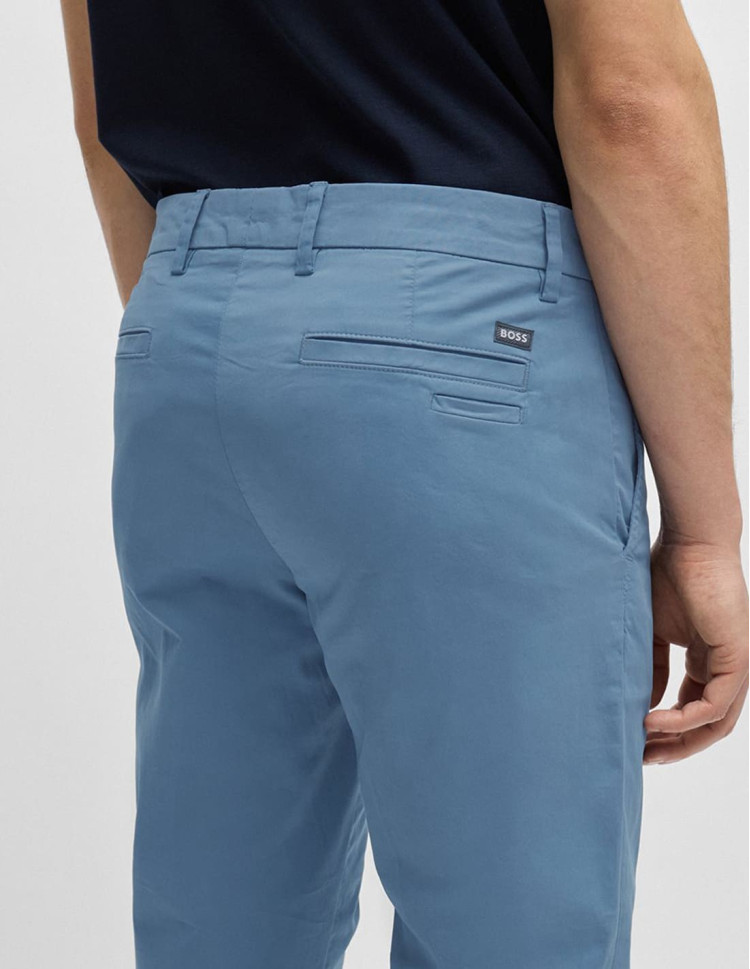 Брюки повсякденні Slim fit Середня для чоловіків (475156), колір Синій - №5