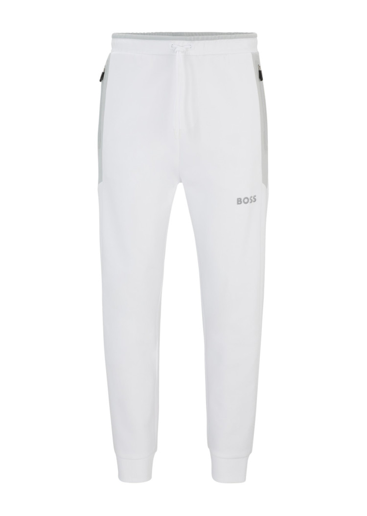 Спортивные брюки Regular fit Высокая для мужчин (475192), цвет Белый - №1