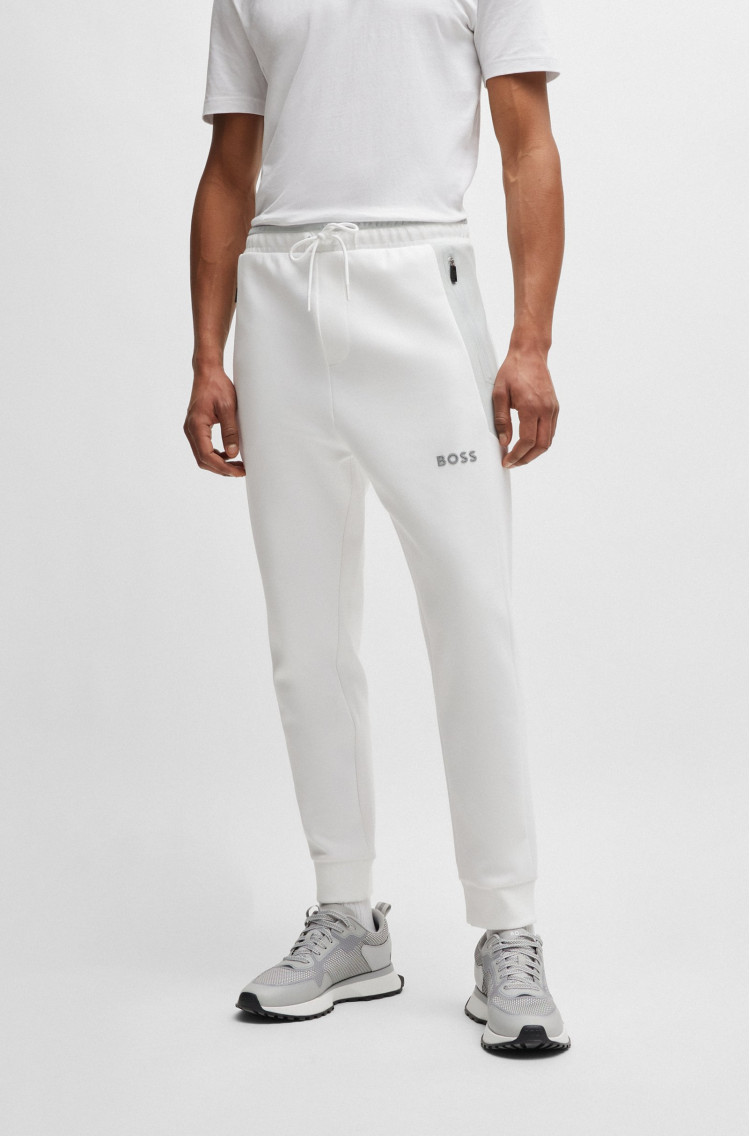 Спортивные брюки Regular fit Высокая для мужчин (475192), цвет Белый - №3
