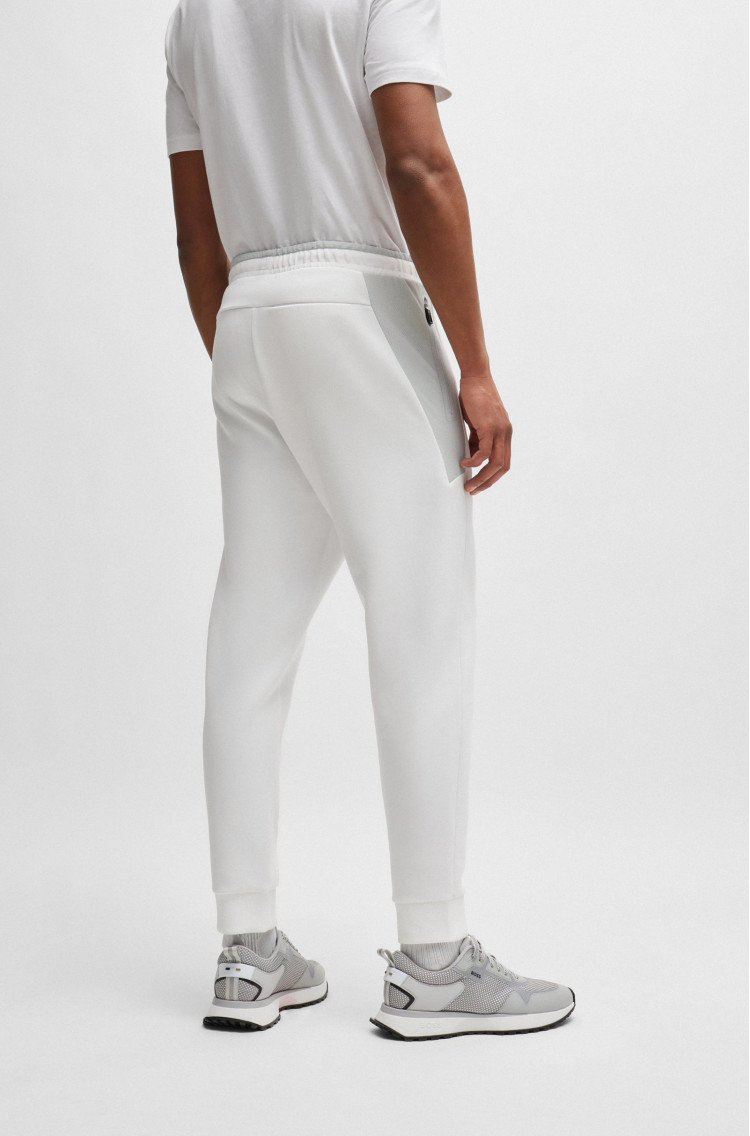 Спортивные брюки Regular fit Высокая для мужчин (475192), цвет Белый - №4