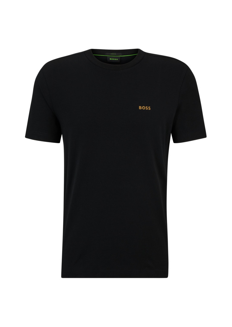 Футболка Regular fit для чоловіків (475206), колір Чорний - №1