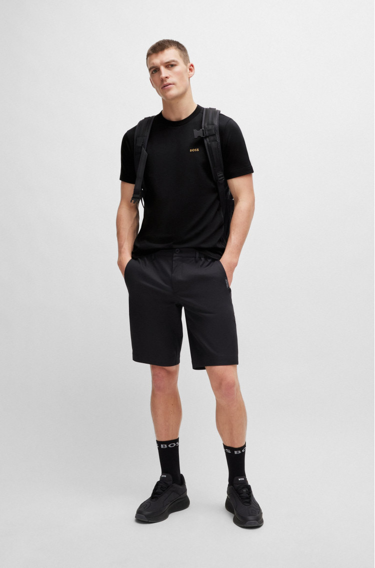 Футболка Regular fit для чоловіків (475206), колір Чорний - №3