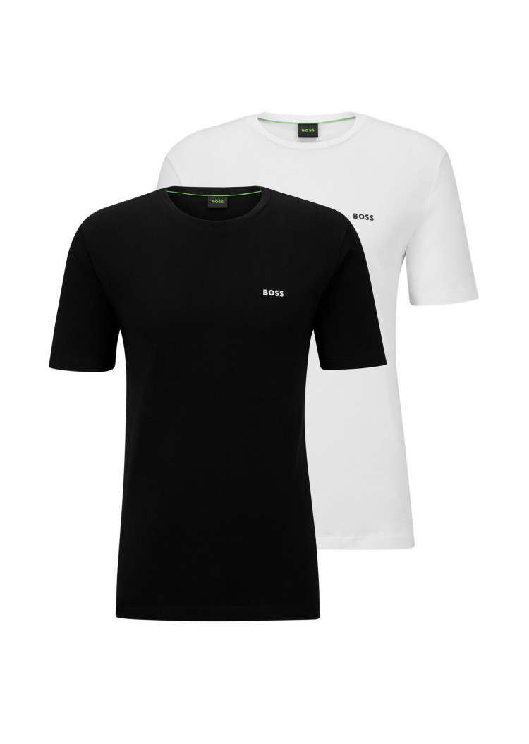 Футболка набор 2 штуки Regular fit для мужчин (475210), цвет Черный - №1