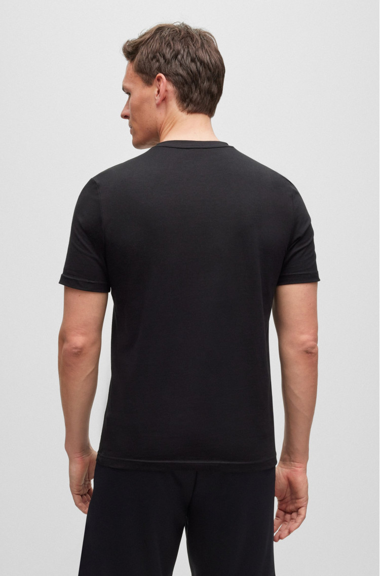 Футболка набор 2 штуки Regular fit для мужчин (475210), цвет Черный - №4