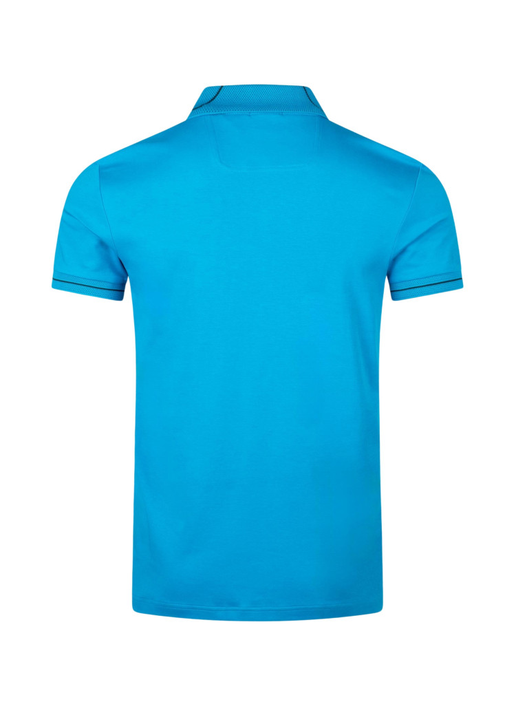 Поло Slim Fit для мужчин (475214), цвет Синий - №2