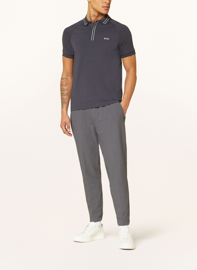 Поло Slim fit для чоловіків (475217), колір Синій - №2