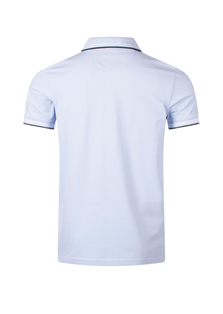 Поло Slim Fit для мужчин (475218), цвет Синий - №2