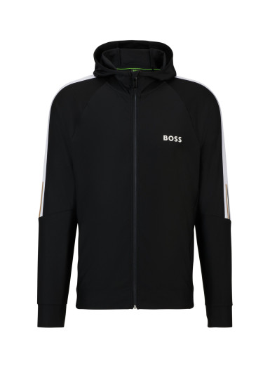 Спортивная кофта Regular Fit: классический крой, средняя свобода движений.