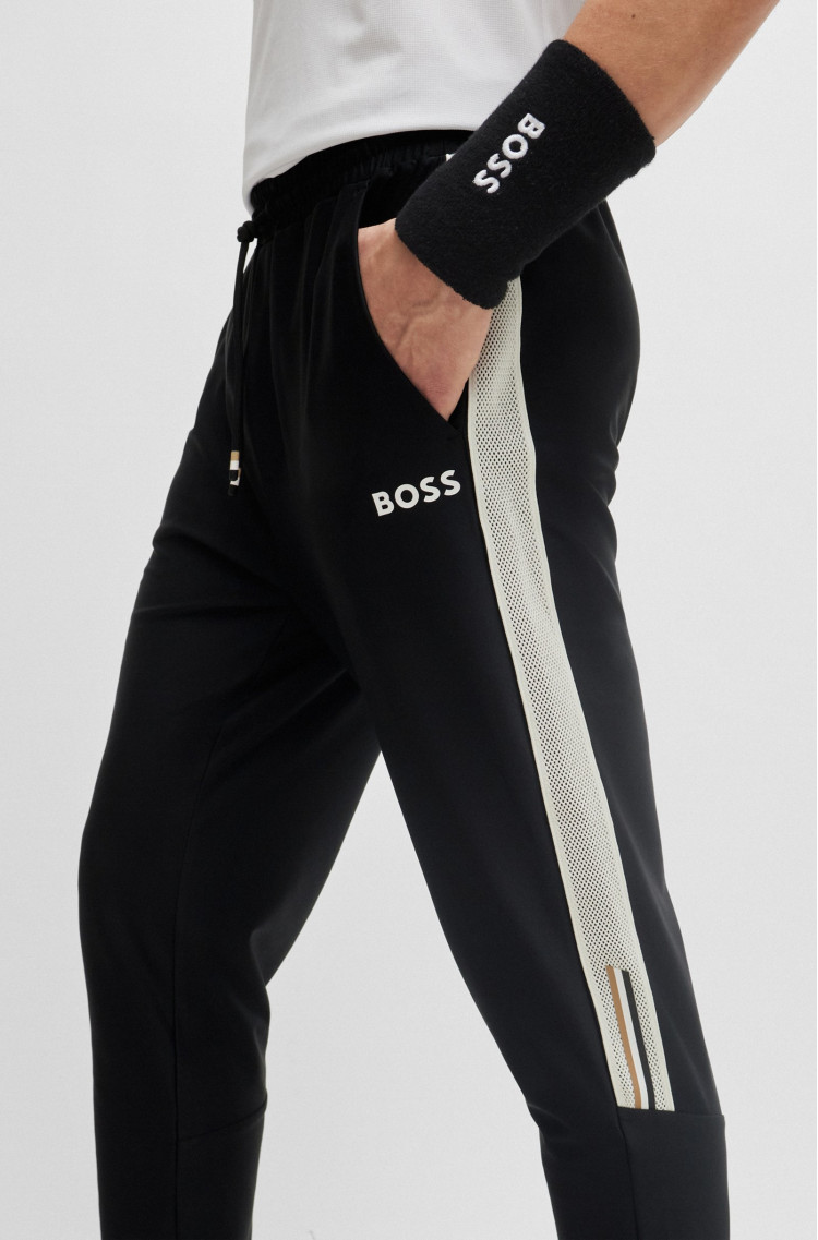 Спортивные брюки Regular fit для мужчин (475220), цвет Черный - №5