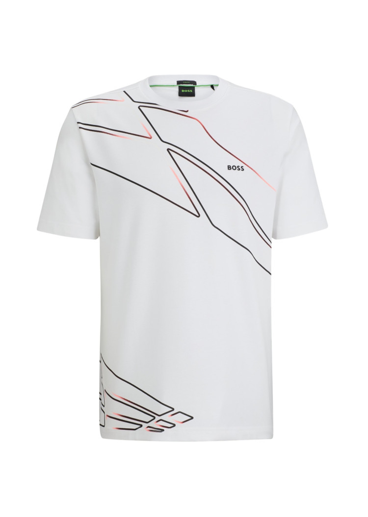 Футболка Regular fit для мужчин (475225), цвет Белый - №1