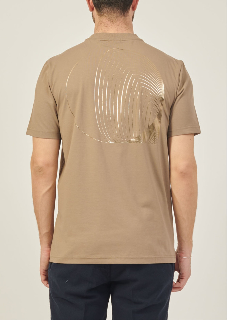 Футболка Regular fit для чоловіків (475226), колір Коричневий - №4
