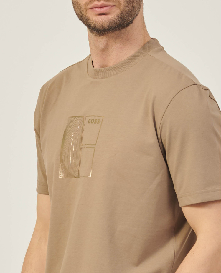 Футболка Regular fit для чоловіків (475226), колір Коричневий - №5