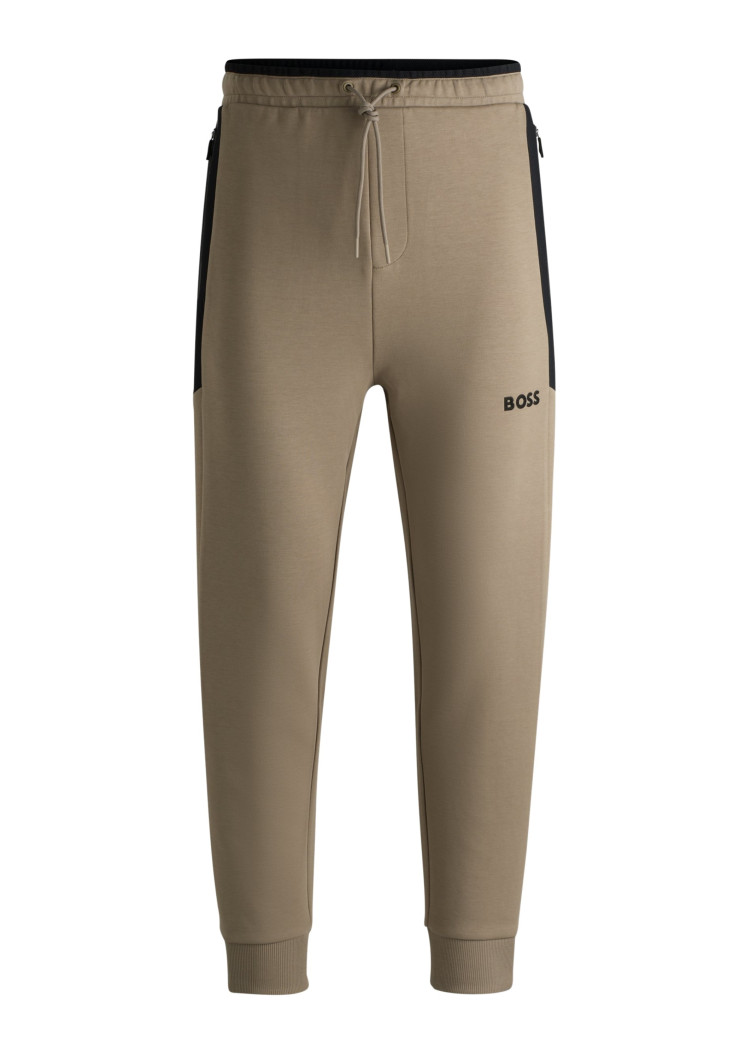 Спортивные брюки Regular fit Высокая для мужчин (475230), цвет Коричневый - №1