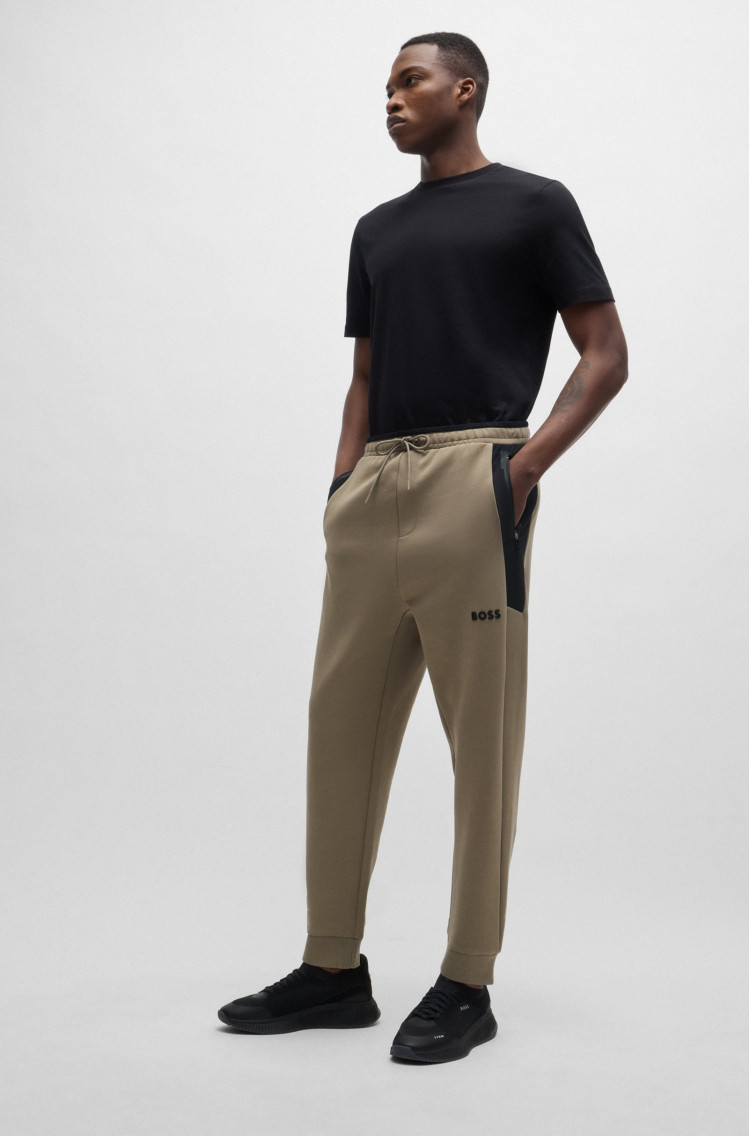 Спортивные брюки Regular fit Высокая для мужчин (475230), цвет Коричневый - №3