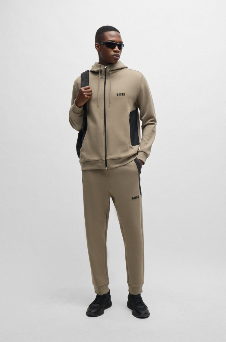 Спортивные брюки Regular fit Высокая для мужчин (475230), цвет Коричневый - №5