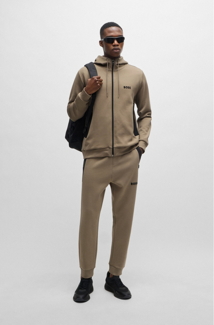 Спортивная кофта Regular fit для мужчин (475231), цвет Коричневый - №3