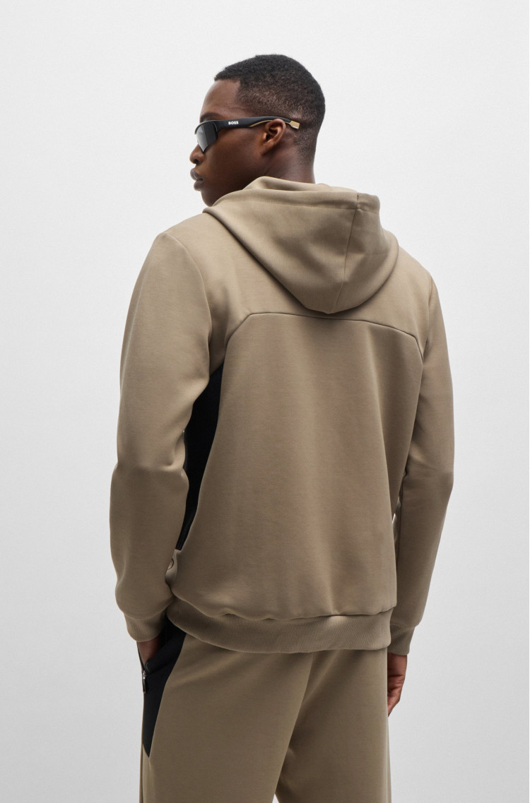 Спортивная кофта Regular fit для мужчин (475231), цвет Коричневый - №4