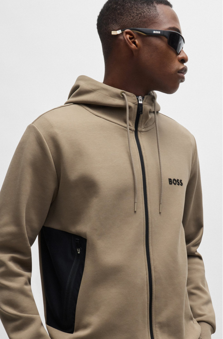 Спортивная кофта Regular fit для мужчин (475231), цвет Коричневый - №5