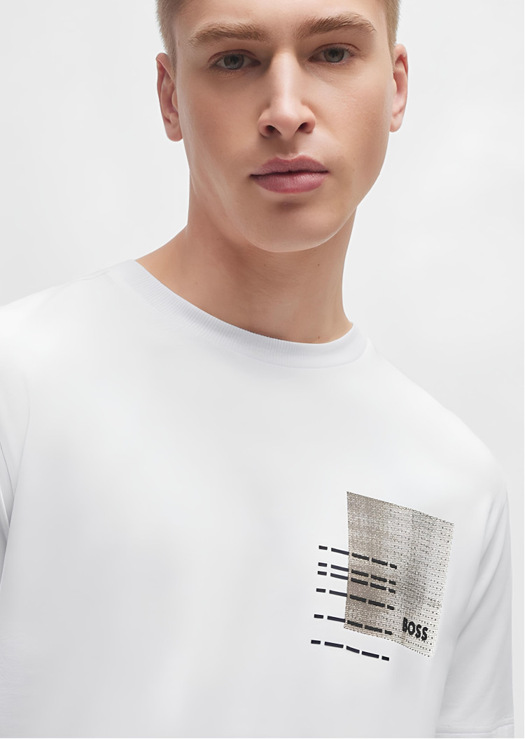 Футболка Regular fit для чоловіків (475240), колір Білий - №5