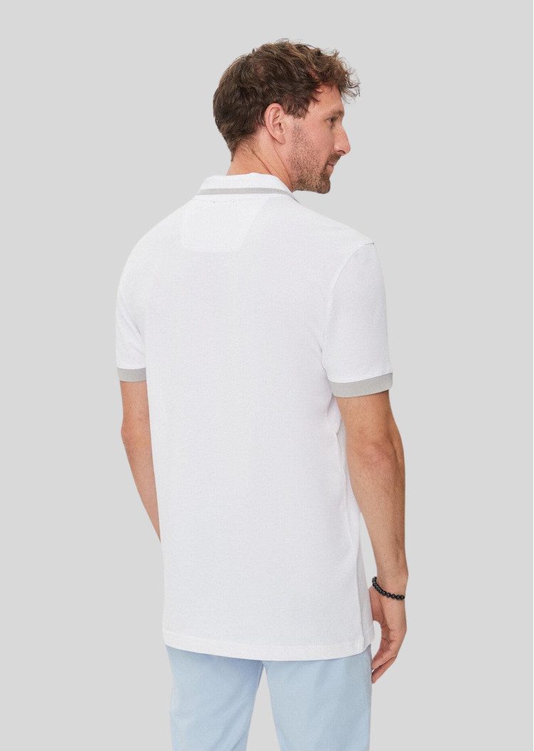 Поло Regular fit для чоловіків (475241), колір Білий - №3