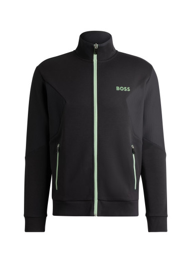 Спортивная кофта Regular Fit: классический крой, средняя свобода движений.