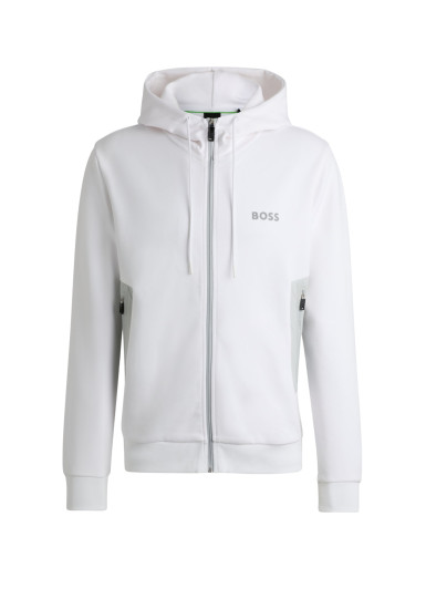 Спортивная кофта Regular Fit: классический крой, средняя свобода движений.