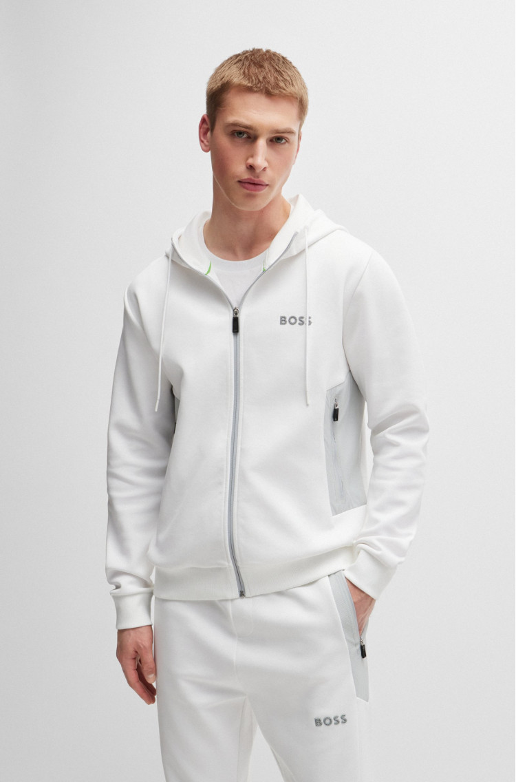 Спортивная кофта Regular fit для мужчин (475244), цвет Белый - №2