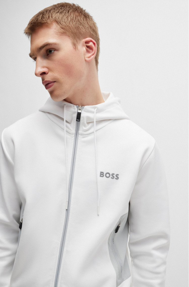 Спортивная кофта Regular fit для мужчин (475244), цвет Белый - №5