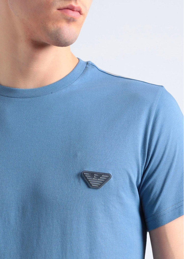 Футболка пляжная Regular Fit для мужчин (475259), цвет Синий - №4