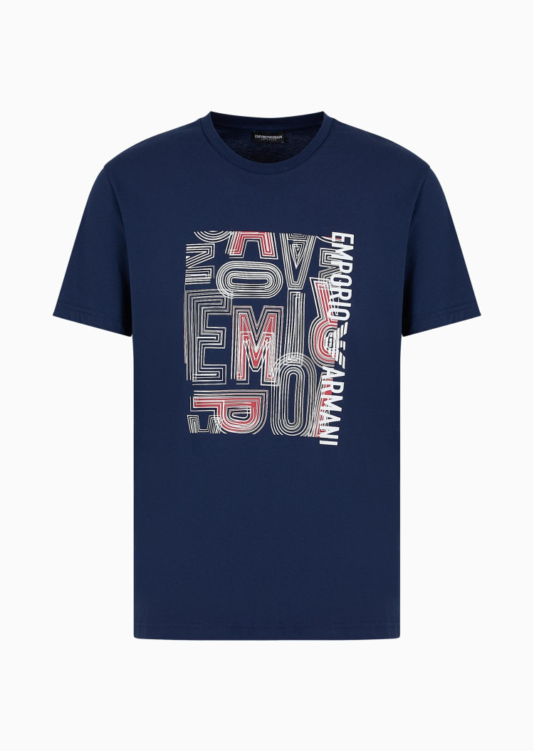 Футболка пляжна Regular fit для чоловіків (475271), колір Синій - №1