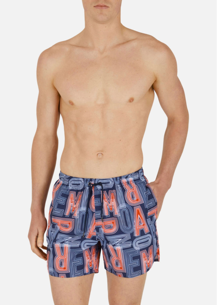 Шорты Slim fit для мужчин (475272), цвет Синий - №2
