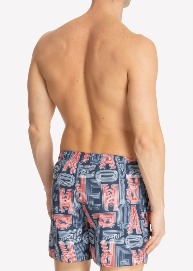 Шорти Slim Fit для чоловіків (475272), колір Синій - №3