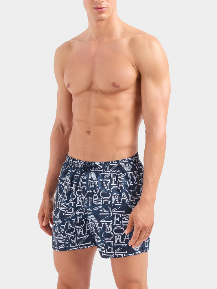 Шорти Slim fit для чоловіків (475279), колір Синій - №2