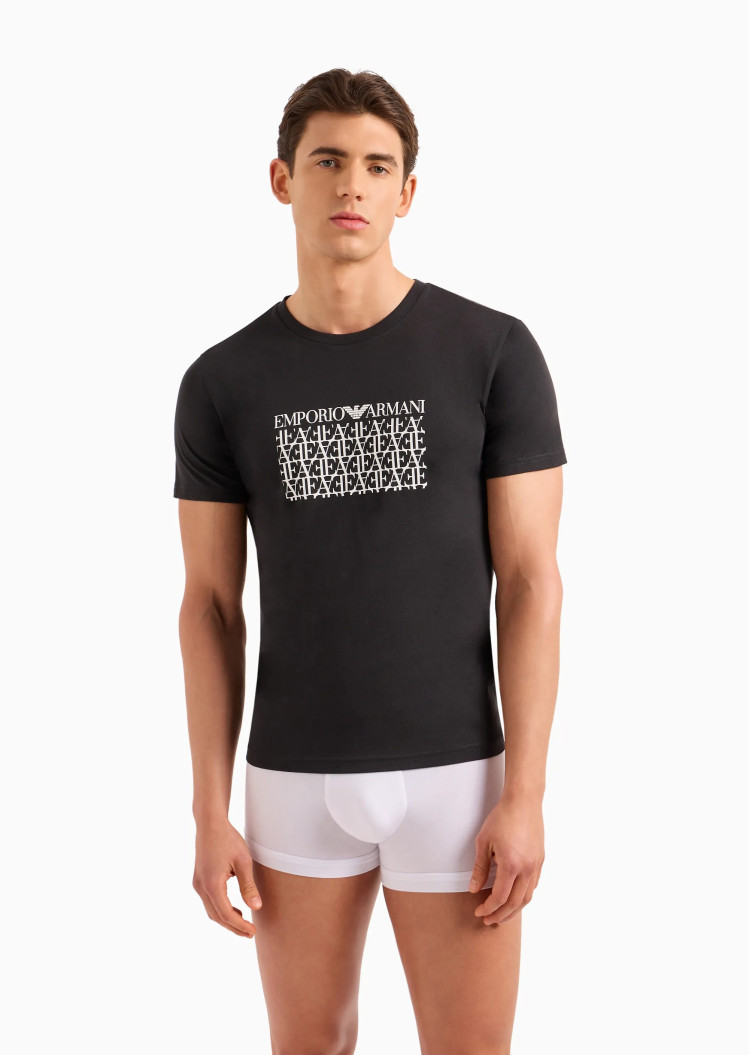 Футболка пляжна Regular fit для чоловіків (475280), колір Чорний - №2