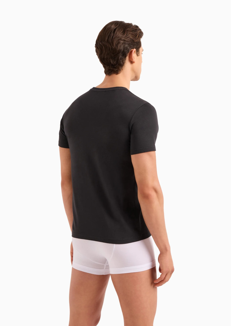Футболка пляжна Regular fit для чоловіків (475280), колір Чорний - №3