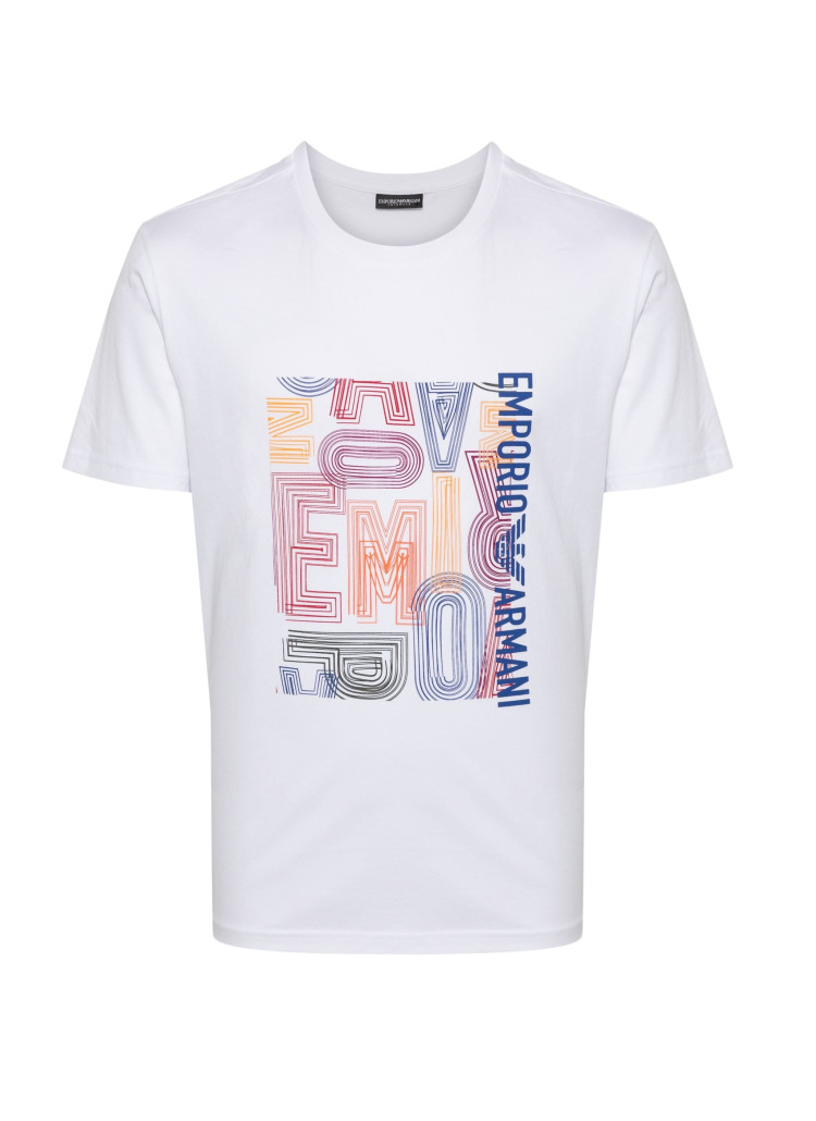 Футболка пляжная Regular fit для мужчин (475292), цвет Белый - №1