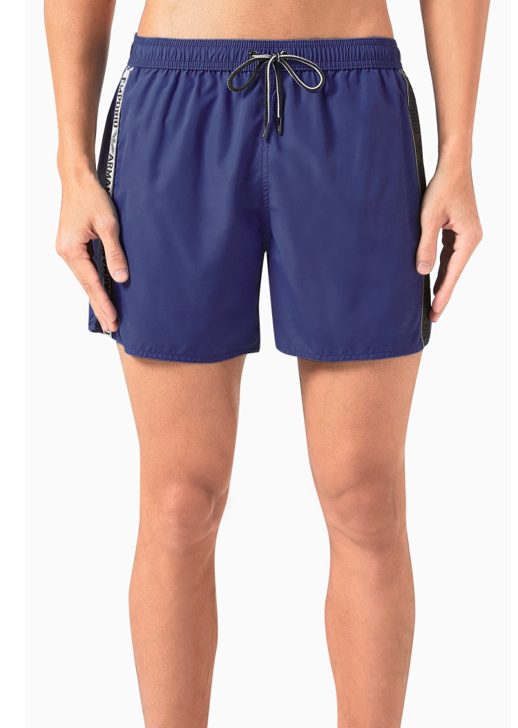 Шорти Slim fit для чоловіків (475294), колір Синій - №2