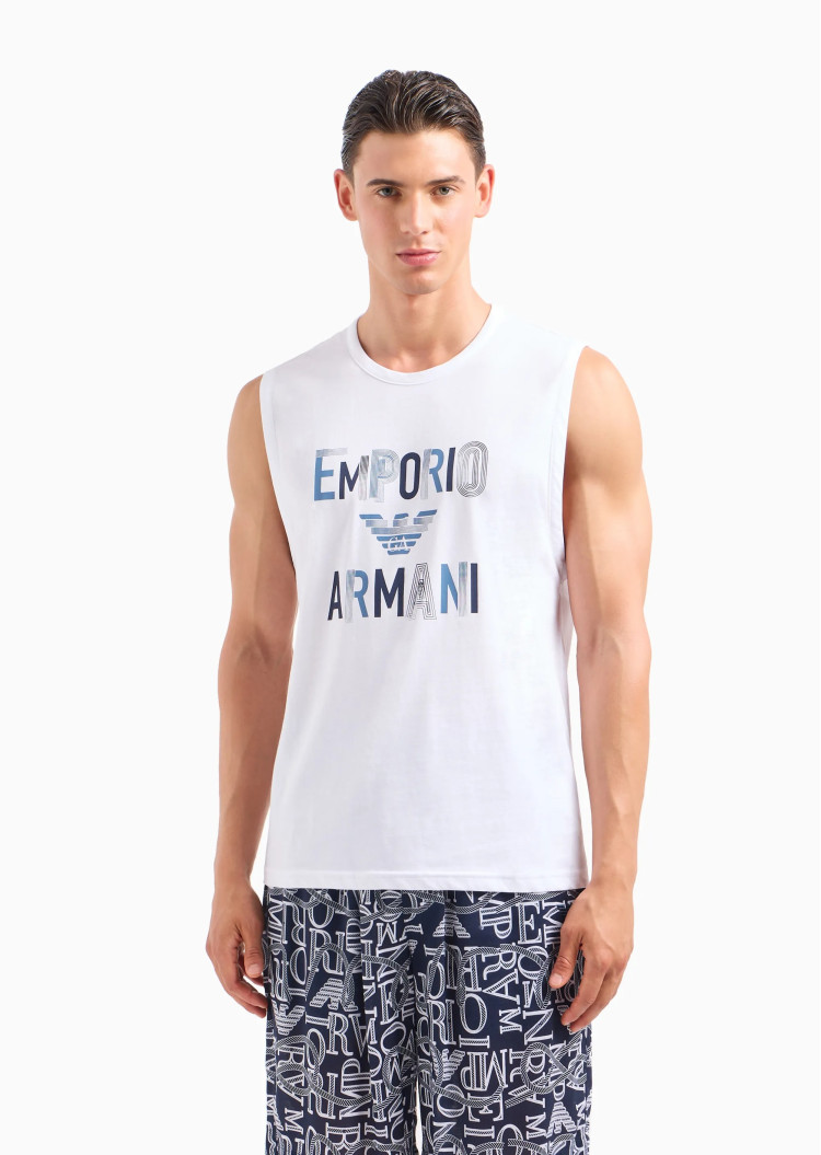 Майка Regular fit для мужчин (475295), цвет Белый - №2