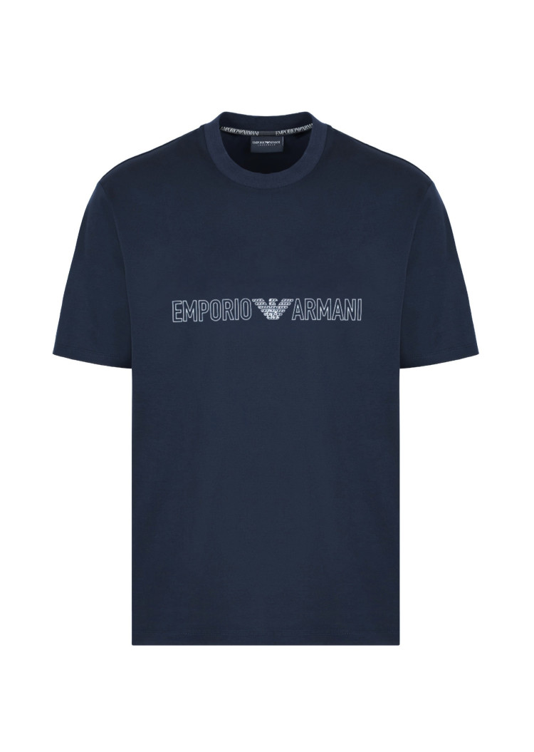 Футболка Regular fit для чоловіків (475312), колір Синій - №1